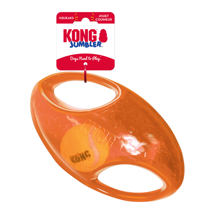 Kong jouet pour chiens Jumbler Football grand/très grand