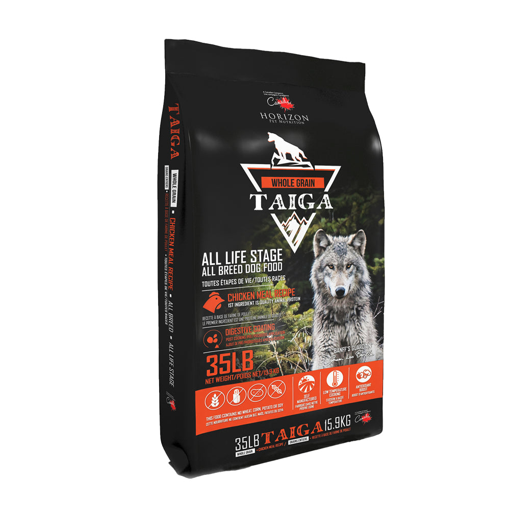 Horizon Taïga nourriture sèche pour chiens Poulet avec grains 15.9 kg                       ** NOURRITURE SÈCHE NON VENDUE EN LIGNE **