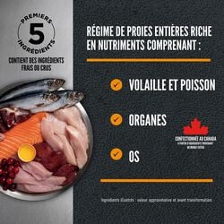 Orijen Wild Reserve nourriture sèche pour chats Poulet et poisson sauvage                       *** LIVRAISON LOCALE OU RETRAIT MAGASIN SEULEMENT ***