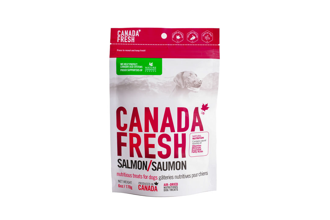 Canada Fresh gâterie déshydratée pour chiens Saumon 170g