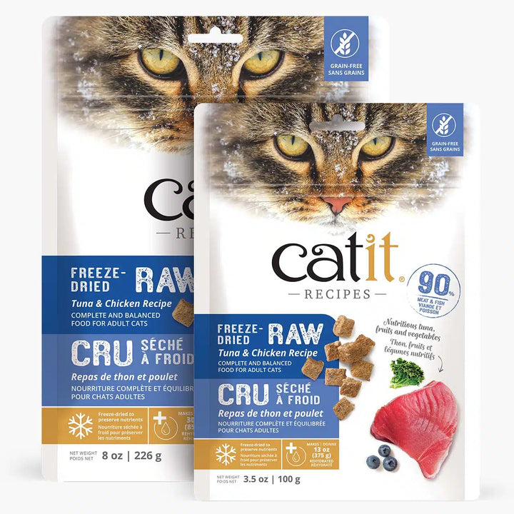 Catit recette lyophilisée Thon et poulet