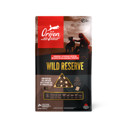 Orijen Wild Reserve nourriture sèche pour chiens Boeuf et Agneau                              *** LIVRAISON LOCALE OU RETRAIT MAGASIN SEULEMENT ***