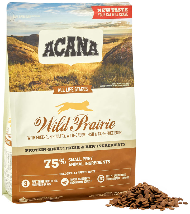 Acana Highest Protein nourriture sèche pour chats Wild Prairie sans grains                  ** Nourriture sèche disponible seulement en boutique physique**
