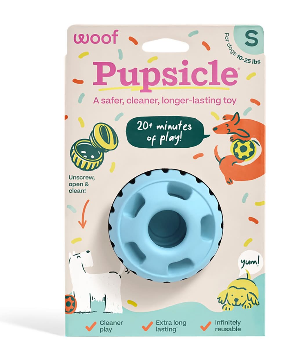 Woof moule à gâteries glacées Pupsicle