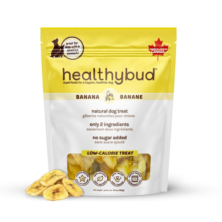 HealthyBud gâterie au banane 150g