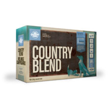 BCR Big Country Raw nourriture crue pour chiens et chats Mélange Signature Campagnard 4 lb