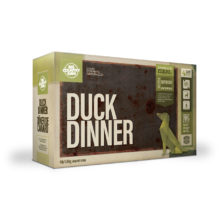 BCR Big Country Raw nourriture crue pour chiens Dîner de Canard 4 lb