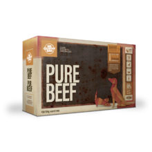 BCR Big Country Raw nourriture crue pour chiens et chats Pur Boeuf 4 lb