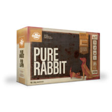 BCR Big Country Raw nourriture crue pour chiens et chats Pur Lapin 4 lb