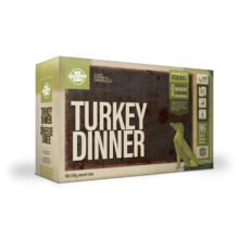 BCR Big Country Raw nourriture crue pour chiens Dîner de Dinde 4 lb
