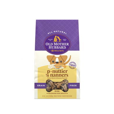 Old Mother Hubbard biscuit pour chien Pnuttier' n nanners Mini 454g