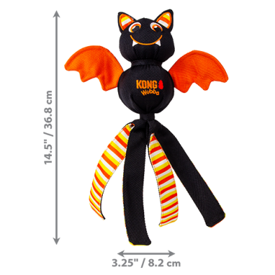 Kong peluche pour chiens Wubba Ballistic chauve-souris