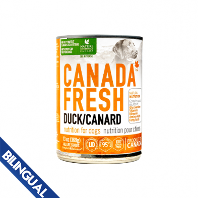 PetKind Canada Fresh nourriture humide pour chiens Canard