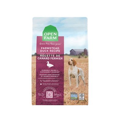 Open Farm Farmstead nourriture sèche pour chiens Canard sans grains 1.8 kg                              *** LIVRAISON LOCALE OU RETRAIT MAGASIN SEULEMENT ***