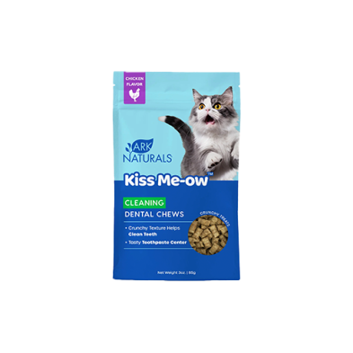 ARK Naturals gâteries dentaires croquantes Kiss Me-ow pour chats 85g