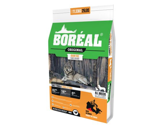 Boréal Original nourriture sèche pour chiens Dinde sans grains                       ** NOURRITURE SÈCHE NON VENDUE EN LIGNE **