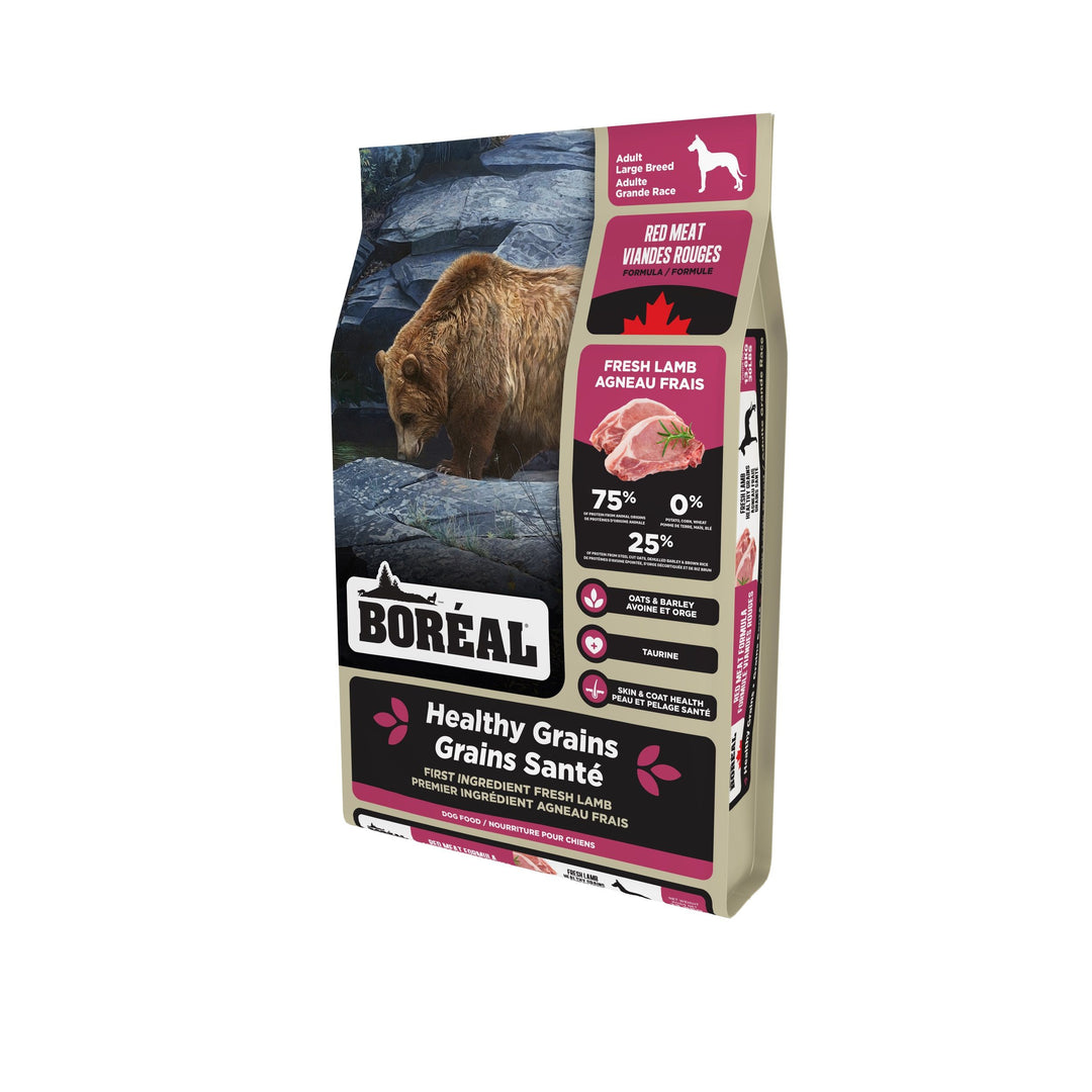 Boréal Grains Santé nourriture sèche pour chiens Grande Race 13.6 kg