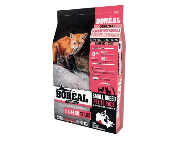 Boréal Original nourriture sèche pour chiens de petites races Canard sans grains