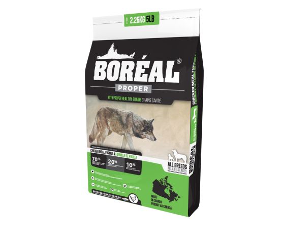 Boréal Proper nourriture sèche pour chiens Poulet grains santé                           ** NOURRITURE SÈCHE NON VENDUE EN LIGNE **