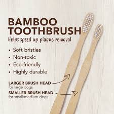 Tropiclean brosse à dents en bambou