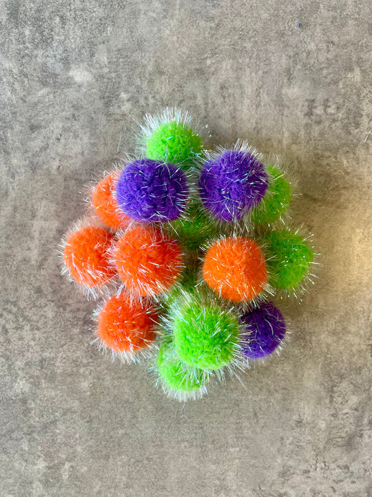 Büd'z pompoms colorés pour chat