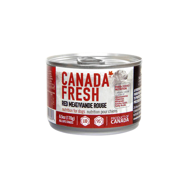 PetKind Canada Fresh conserve pour chiens Viande rouge 170g