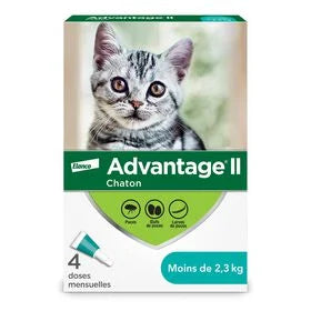 Elanco traitement contre les puces pour chats Advantage 2