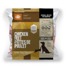 BCR Big Country Raw os charnus crus Pattes de poulet 1 lb