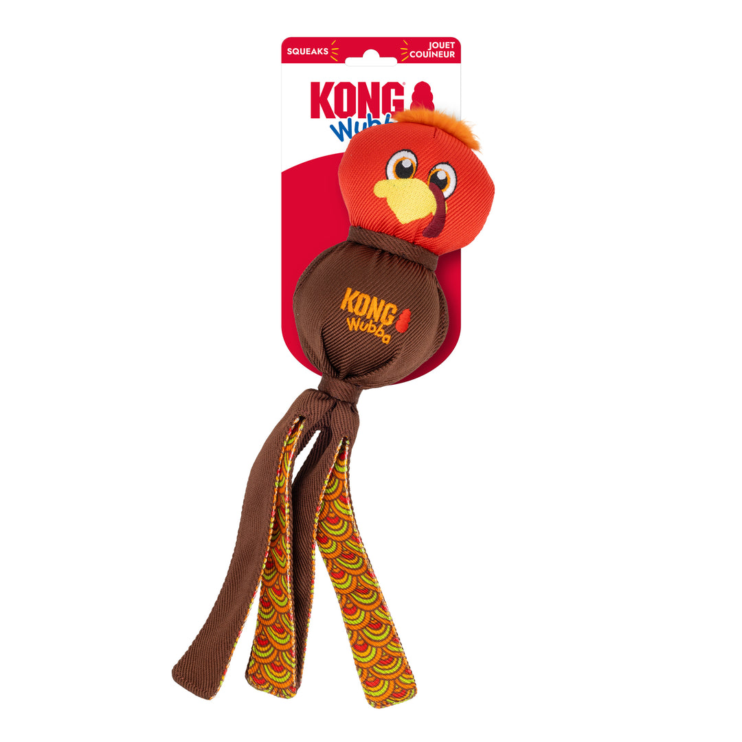 Kong Wubba jouet pour chiens Thanksgiving Turkey