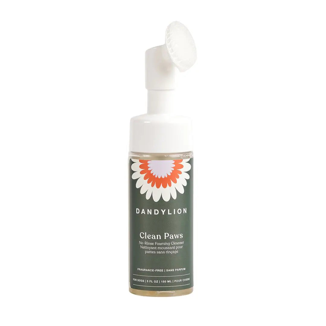 Dandylion nettoyant sans rinçage pour pattes Clean Paws 150 ml