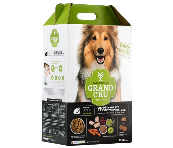 CaniSource Grand Cru nourriture sèche pour chiens Dinde sans grains
