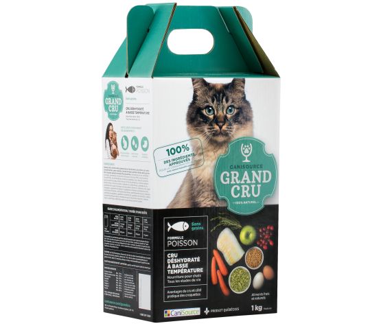 CaniSource Grand Cru nourriture sèche pour chats Poisson sans grains