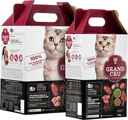 CaniSource Grand Cru nourriture sèche pour chats Viande rouge sans grains