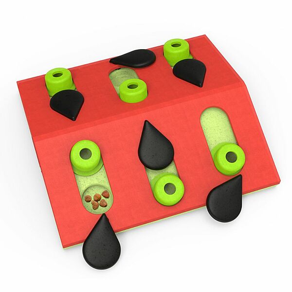 PetStages Nina Ottosson jouet interactif pour chats Puzzle & Play Madness Pink