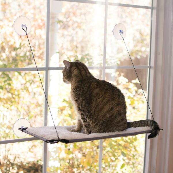 K&H lit de fenêtre pour chats Window Lounger