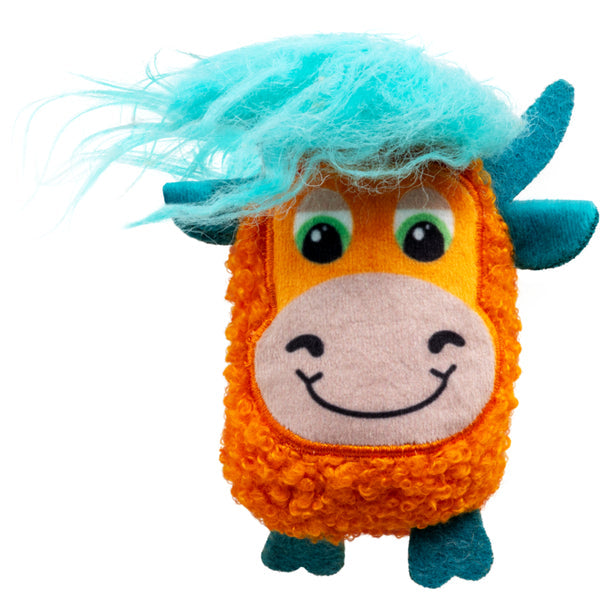 Kong jouet pour chats Scrattles vache Highland