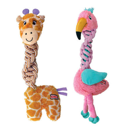 Kong Knots Twists dog plush toy