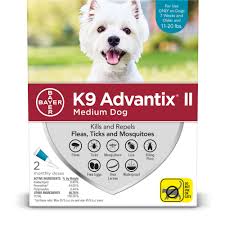 Elanco traitement contre puces et tiques pour chiens K9 Advantix 2