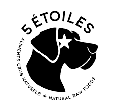 5 étoiles nourriture crue pour chiens Poulet 5 lb