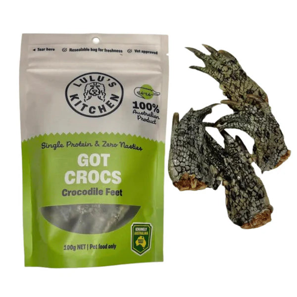 Lulu's Kitchen patte de crocodile Got Crocs 100g