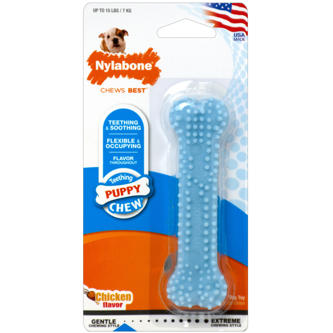 Nylabone jouet à gruger pour chiots Flexible Bone