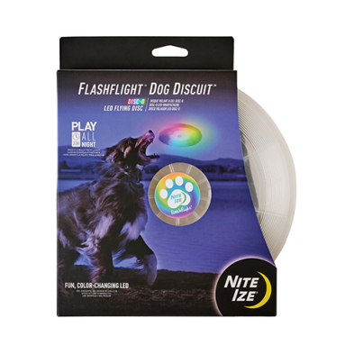 Nite Ize frisbee lumineux pour chiens Flashflight Dog Discuit