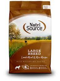 Nutrisource nourriture sèche pour chiens Agneau et Riz 12 kg