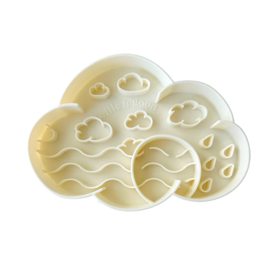 Ollie B Good bol interactif en silicone Cloud