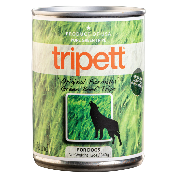 PetKind Tripett formule originale tripes vertes de boeuf 396g