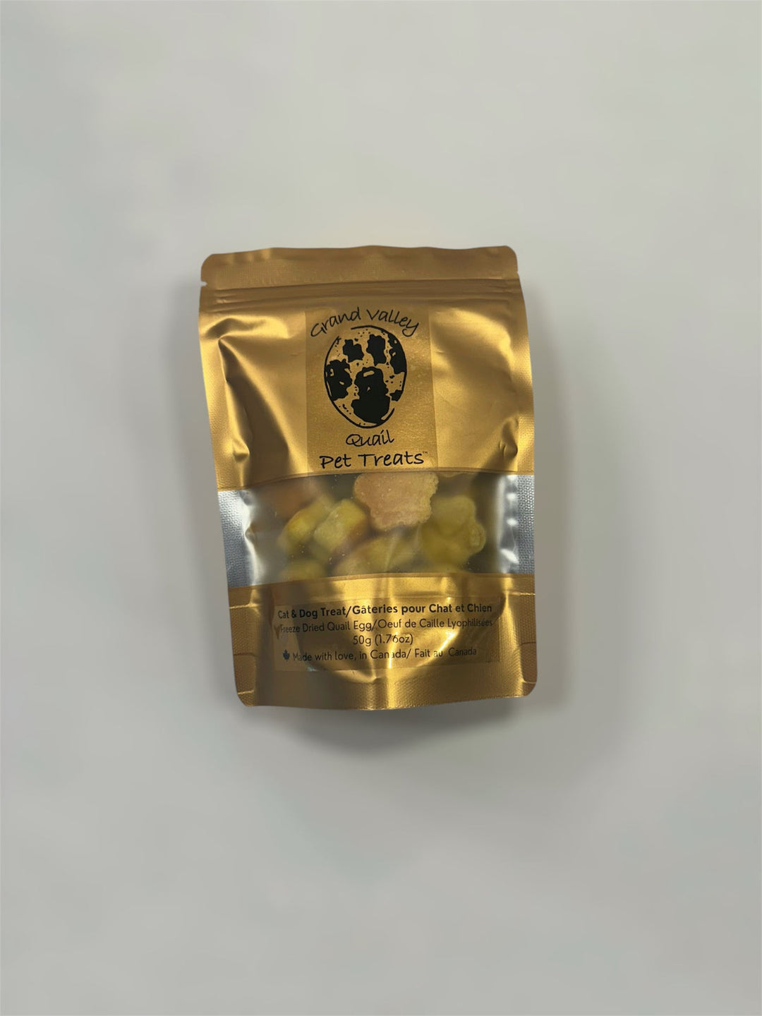 Grand Valley Quail gâterie lyophilisée d'oeuf de caille 50g
