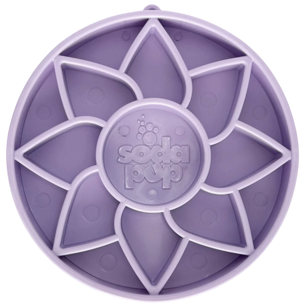 SodaPup plateau interactif Sunflower Softie mauve