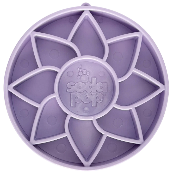 SodaPup plateau interactif Sunflower Softie mauve