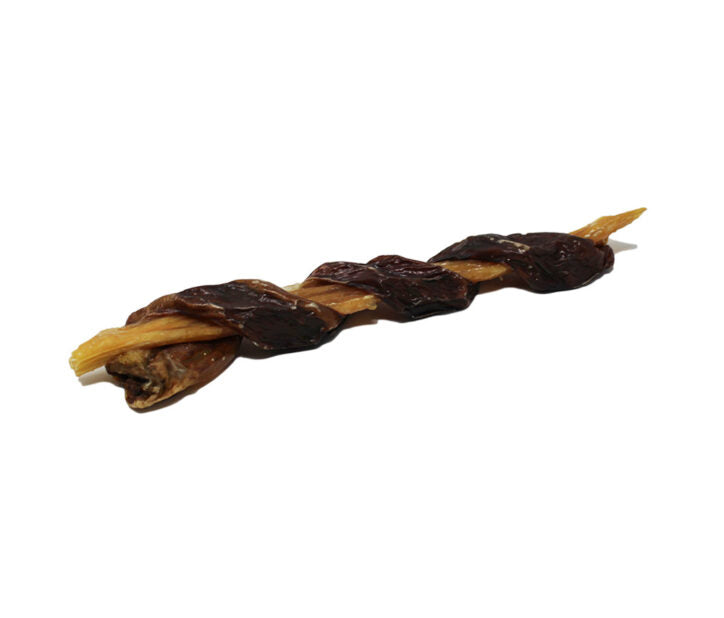 Open Range twist de tendon et oesophage de boeuf 8-10''