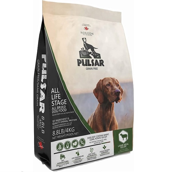 Horizon Pulsar nourriture sèche pour chiens Agneau sans grains     *** Livraison locale seulement ***